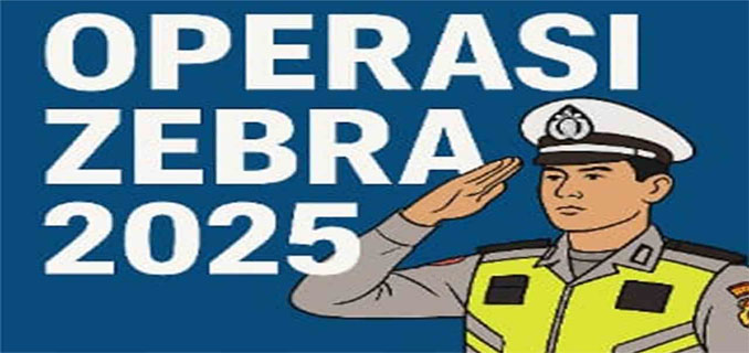 Operasi Zebra 2025 Dimulai Besok, Ini Daftar Pelanggaran yang Jadi Sasaran
