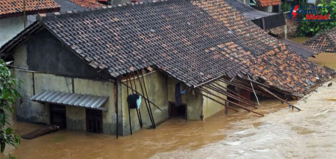 Banjir Kian Meluas, Enam Kecamatan di Serang Terendam