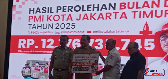Bulan Dana PMI 2025: Kepulauan Seribu Serahkan Donasi Rp33 Juta ke DKI