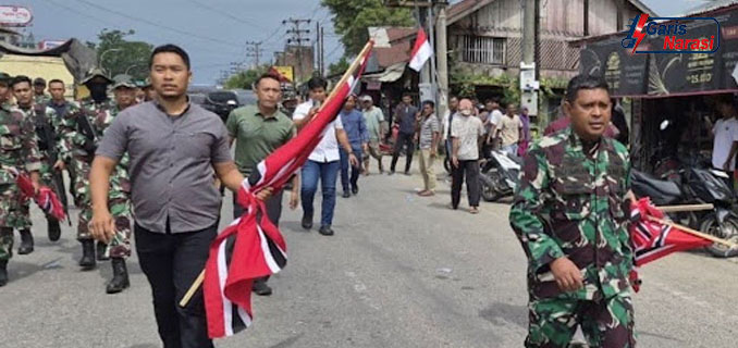 TNI Akui Bubarkan Massa Pengibar Bendera Bulan Bintang di Aceh